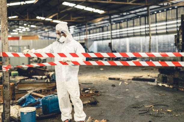 Professional Biohazard technician working in Maine, ME